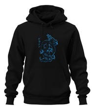 Japanischer drache neon blau - drache,