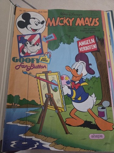 Micky maus hefte 1985 nahezu - 1985,