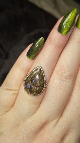 Rar lila flash ammolith ring - rar,