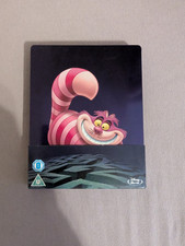 Disney Alice im Wunderland Zavvi Steelbook Blu-Ray mit dt. Ton