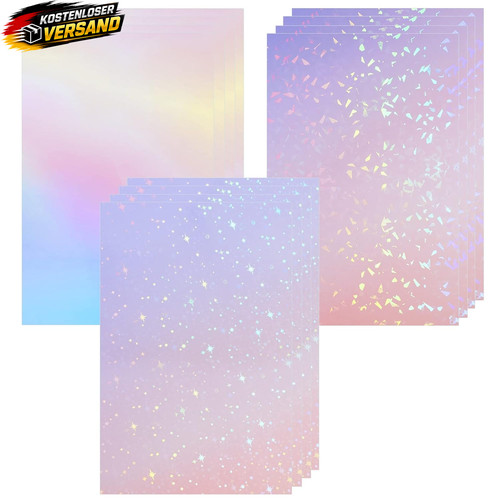 Hologrammfolie set blatt - hologrammfolie, a4