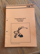 Agria Original Ersatzteilliste