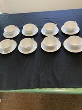 8 KPM Berlin Porcelain Cups &