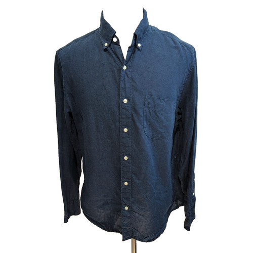 Crew hemd slim navy - hemd,
