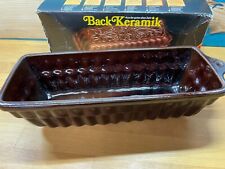 Scheurich Königskuchenform Back-Keramik Kastenform Backform Vintage Wandschmuck