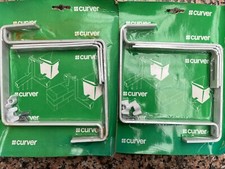 4 Stück Blumenkastenhalter Balkonkastenhalter stufenlos verstellbar, Weiß