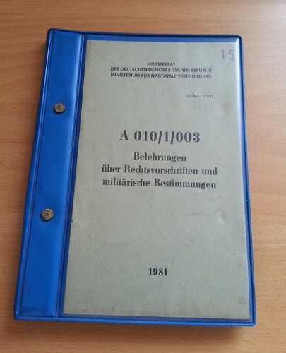 Nva ddr handbuch - ddr,