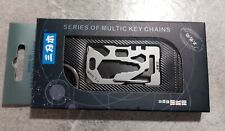 Sanrenmu Schlüsselanhänger EDC – Stilvolles Multitool, Edelstahl