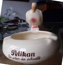Pelikan Aschenbecher mit Vogel - rund - nach 1936
