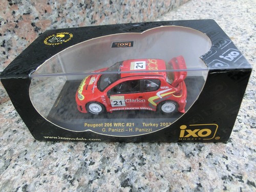 Ixo peugeot 206 wrc modellauto - ixo,