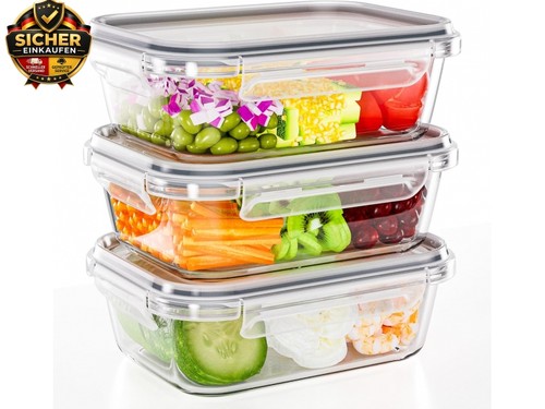 Frischhaltedosen glas mit - glas,