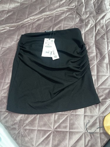Zara damenrock schwarz - schwarz, größe