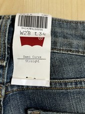 Levi demi curve straight - demi, low