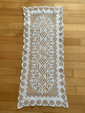 Tischläufer – Häkel-Spitzen - Tischläufer ca. 85 cm x 35 cm Vintage