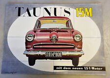 Ford Taunus 15 M Brochure