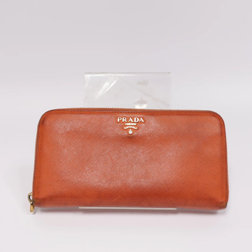 Prada portemonnaie orange - prada,,