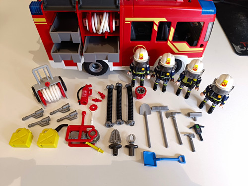 Playmobil feuerwehrfahrzeug - playmobil,