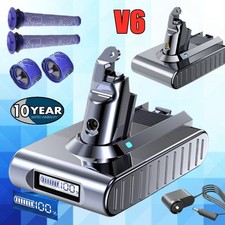 9500mAh Akku Für DYSON V6 DC59 DC62 DC61 DC58 SV03 SV04 LED-Anzeige Ersatzakku