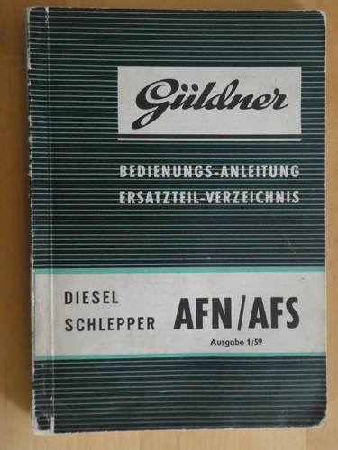 Güldner afn afs - afs, schlepper
