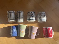 9 x Kaffee Tassen Kaffeebecher