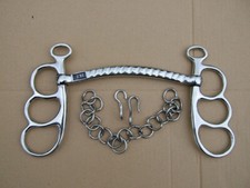 Postkandare Edelstahl mit 3 Ringen  Gr. 16,5-18,5