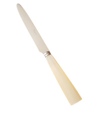 Sabre FRANCE (Paris) Besteck: Messer mit Klinge aus Edelstahl & Griff creme