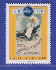 Italien 1999 100 Jahre Fiat-Automobile  Mi.-Nr. 2641 **