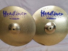 14"  HiHat-Becken "Headliner K3" Cymbal Drumset Schlagzeug HH-Becken
