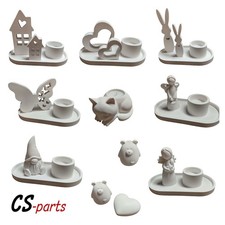 Verschiedene Deko Figuren aus