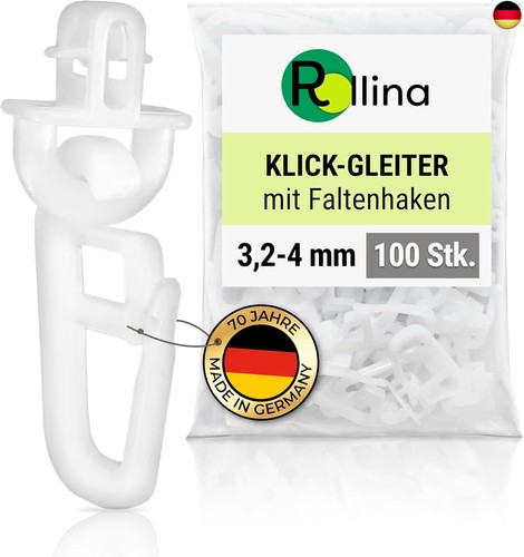 Klick gleiter gardinenhaken - klick-gleiter,
