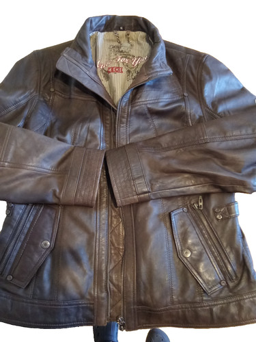 Tolle echt lederjacke von - echt,