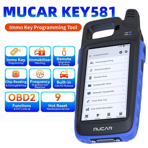 Mucar key581 immo key - mucar,