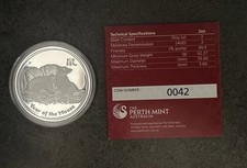 2 Unzen Münze der Lunar  2