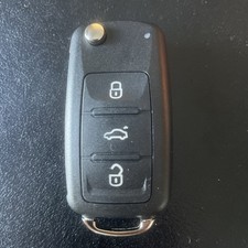 Auto Schlüssel Gehäuse Ersatz Für VW Golf T5 EOS Tiguan Passat  mit Varta CR2032