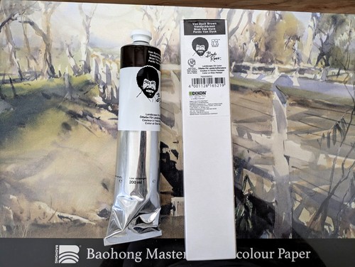 Bob ross ölfarbe van - van, dyck