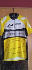 Herren Radtrikot  Protective Gr. S  gelb/schwarz/weiß Fahrradshirt