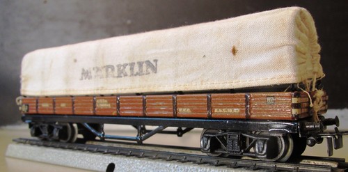 Märklin 393 planewagen - h0,