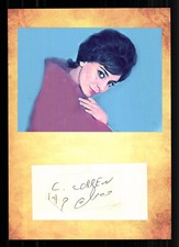 Carmela Corren 1938-2022 Schauspielerin Original Signiert  + G 43289