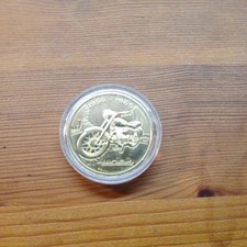 Sammelmünze aus Polen von Tankstelle Orlen Kultige Motorräder Junak