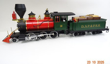LGB Spur G 2018 D US Dampflok Mogul D.S.P. & P.R.R. in OVP JL3803