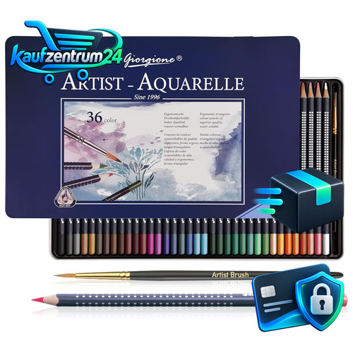 Aquarellstifte teilig - aquarellstifte, 36-teilig
