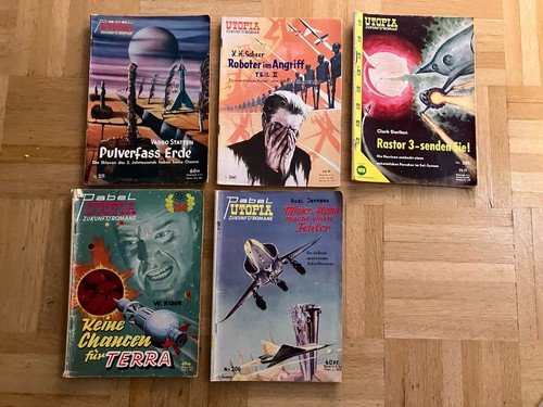 Pabel utopia zukunftsroman - 5x,
