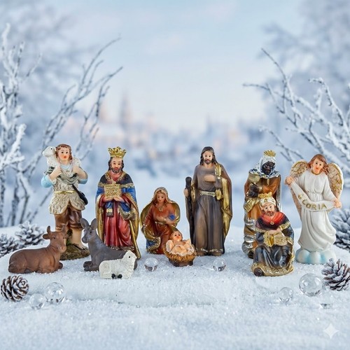 Wunderschöne krippenfiguren - wunderschöne,