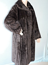 Damen Mink Nerz Pelzmantel