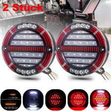2x LED Rückleuchte Rund 4