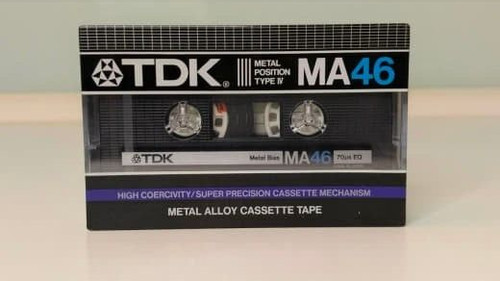 Tdk tape cassette - ma, sealed