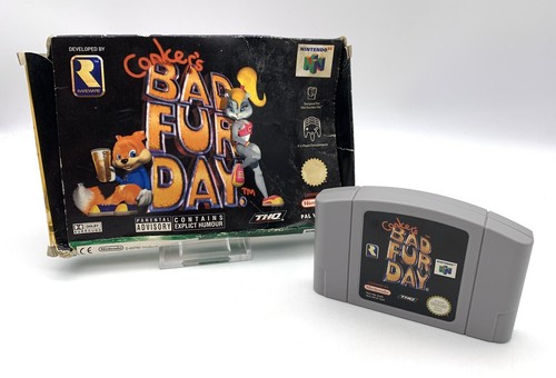Conker bad fur day nintendo - bad,