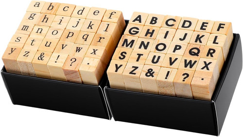 Stück buchstaben stempel - 60,