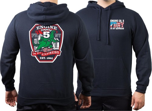 Hoodie navy new york city - new,