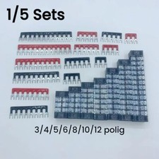 Klemmenblock Zweireihig 3-12